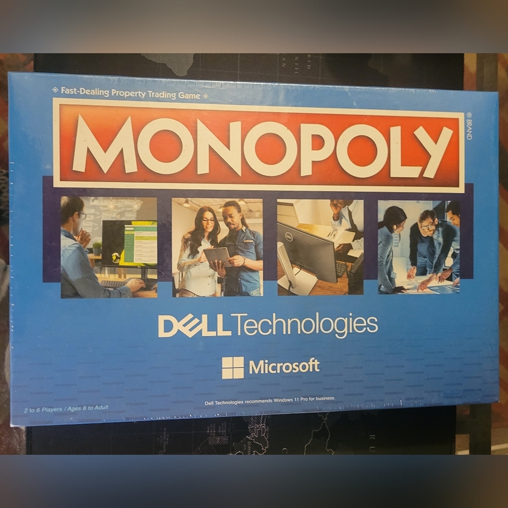 Monopoly Dell Technologies Edition Board Game - New Sealed Box